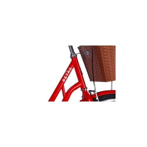 Велосипед Dorozhnik 28" RETRO Velosteel рама-19" ST 2026 помаранчевий (OPS-D-28-548)