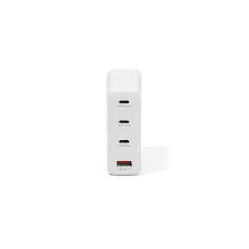 Зарядний пристрій Digitus 3xUSB-C + 1xUSB PD140W GaN white (DA-10305)