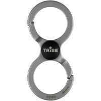 Карабін туристичний Tribe Twin Lock (T-LB-0007-metal)
