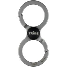 Карабін туристичний Tribe Twin Lock (T-LB-0007-metal)