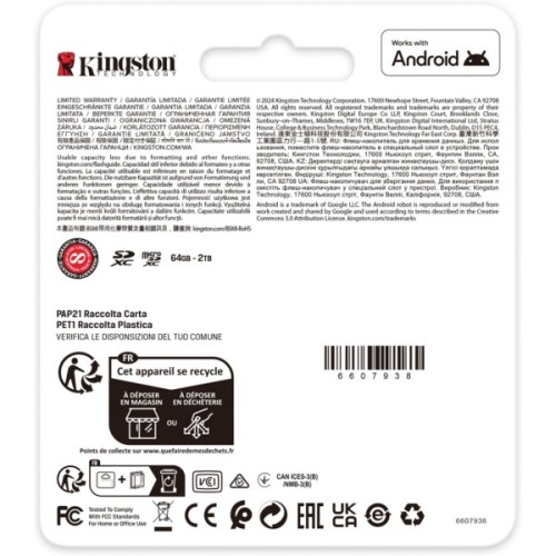 Карта пам'яті Kingston 1TB SDXC сlass 10 UHS-I U3 V30 Canvas Go Plus G4 (SDG4/1TB)