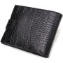Гаманець Canpellini З натуральної шкіри Чорний (21790)