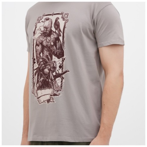 Футболка Sol's Imperial Cossack with hawk світло-сірий XL (11500380/396XL)