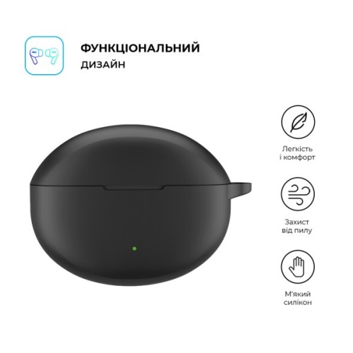 Чохол для навушників Armorstandart Hang Case для OPPO Enco Air4 Pro Black (ARM79946)