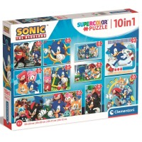 Пазл Clementoni 10 в 1 Sonic (80508)