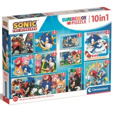 Пазл Clementoni 10 в 1 Sonic (80508)