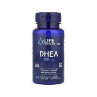 Вітамінно-мінеральний комплекс Life Extension Дегідроепіандростерон, 100 мг, DHEA, 60 вегетаріанських кап (LEX-16896)