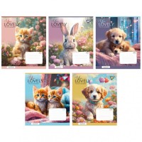 Зошит Yes You Lovely 12 аркушів лінія (766954)