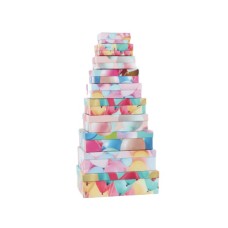 Подарункова коробка Buromax 10 шт 1в1 тиснення фольгою (BM.2333711)