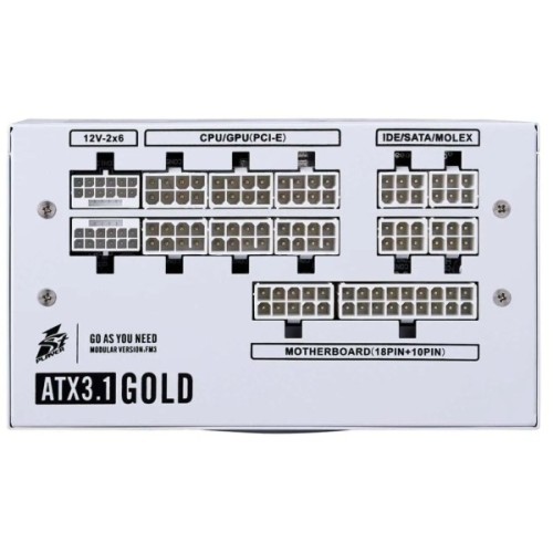 Блок живлення 1stPlayer 1000W (NGDP-GLD-1000-WH-EU)