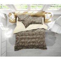 Постільна білизна MirSon Бязь 17-0509 Beer Bar Porter Сімейний 160x220 (2200003629446)