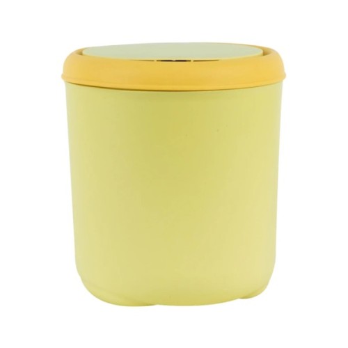 Кошик для паперів Kite Настільний контейнер для сміття, жовтий (K24-011-2)