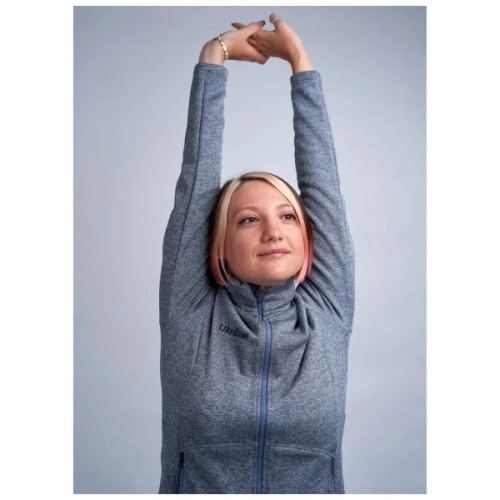 Кофта Turbat Porto 2 Ukrainer Wmn grey melange - S - сірий (012.004.3285)