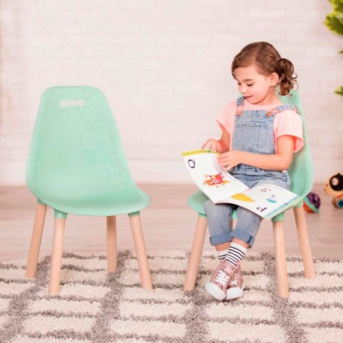 Дитячий стілець Battat набір М'ятні (BX1634Z)