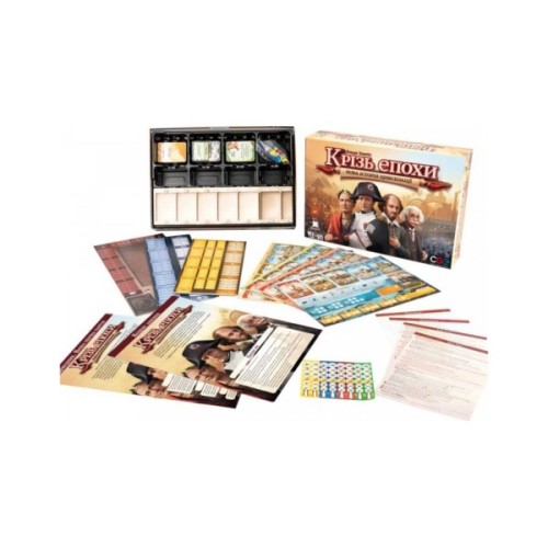 Настільна гра Feelindigo Крізь епохи: Нова історія цивілізації (Through the Ages: A New Story of Civilization) (укр.) (FI23055)