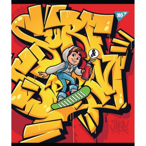 Зошит Yes А5 Boys Manner 12 аркушів лінія (765163)