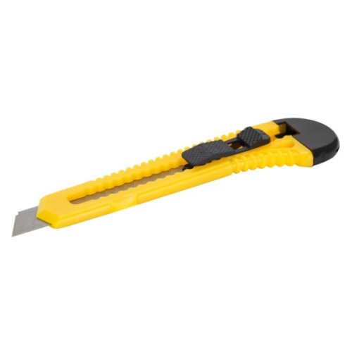 Ніж монтажний Sigma пластиковий корпус, лезо 18мм, автоматичний замок (8213011)