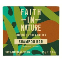 Твердий шампунь Faith in Nature Натуральний З кокосом та ши 85 г (708002306204)