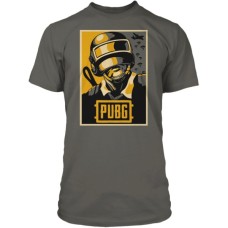 Футболка Jinx PUBG - Hope Poster Premium Tee Charcoal, XL (JINX-8775 CHXL)