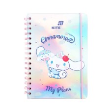 Тижневик Kite дитячий на спіралі Cinnamoroll, тверда обкладинка (CR26-438)