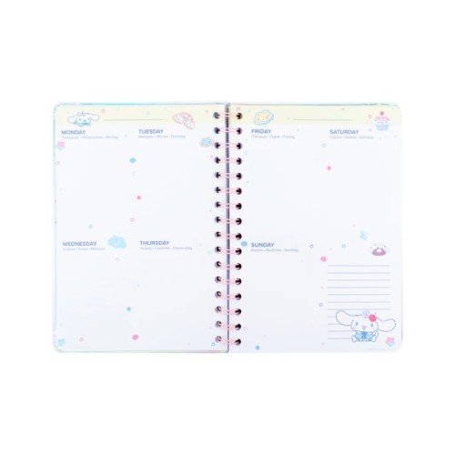Тижневик Kite дитячий на спіралі Cinnamoroll, тверда обкладинка (CR26-438)