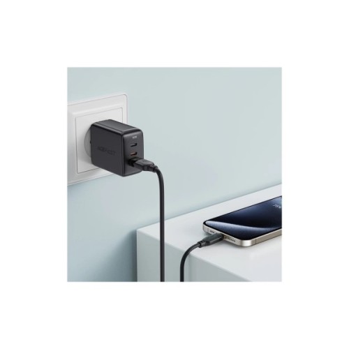 Дата кабель USB 2.0 AM to USB-C 1.2m 3A TPE black Acefast (6974316283812)