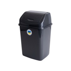 Контейнер для сміття Алеана Граніт 10 л (алн 122063/граніт)