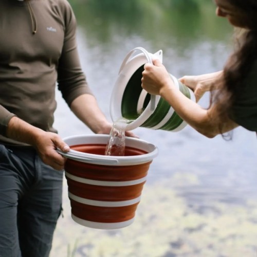 Відро складане Tribe Water Bucket 5 л terracota (T-FJ-0047-terracota)