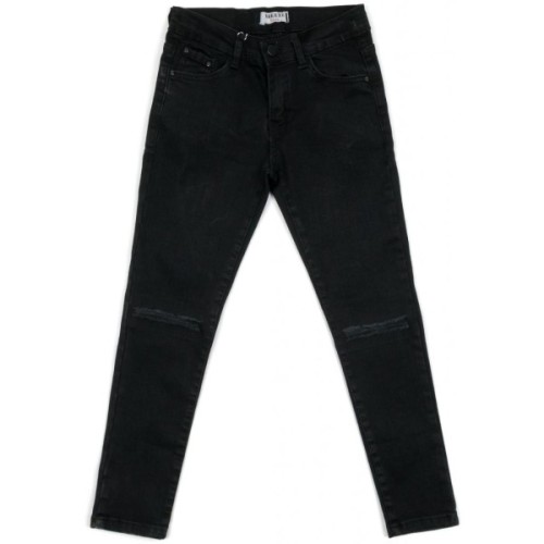Джинси дитячі Breeze з дірками (20214-164G-black)
