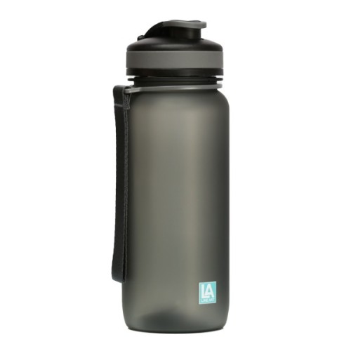 Пляшка для води Line Art Flores 650 мл сірий (60014218LA-07)