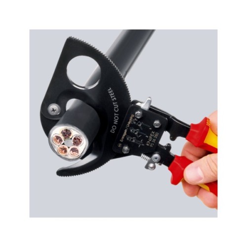 Кабелеріз KNIPEX 52мм / 380мм.кв, 280мм (95 36 280)