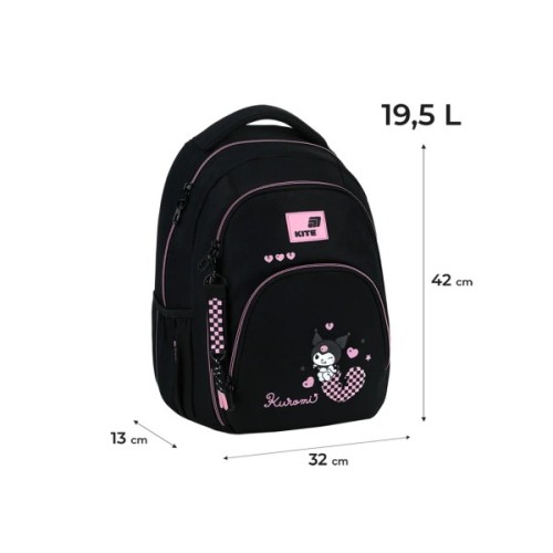 Рюкзак шкільний Kite Education teens 905M Kuromi (HK26-905M)