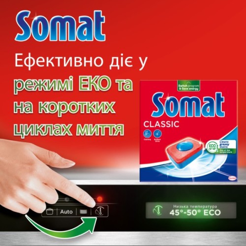 Таблетки для посудомийних машин Somat Classic Power 95+95 шт. (9000101821406)