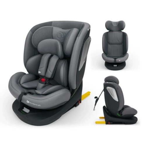 Автокрісло Kinderkraft i-Grow 2 Plus i-Size Grey (KCIGRO02GRYPL00) (5902533929832)