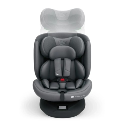Автокрісло Kinderkraft i-Grow 2 Plus i-Size Grey (KCIGRO02GRYPL00) (5902533929832)