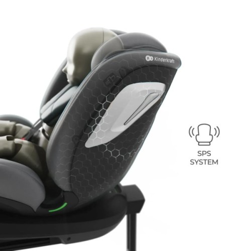 Автокрісло Kinderkraft i-Grow 2 Plus i-Size Grey (KCIGRO02GRYPL00) (5902533929832)
