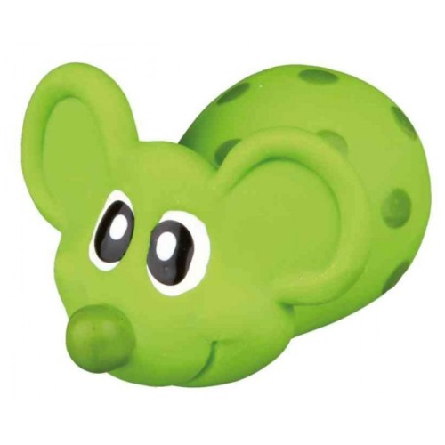 Іграшка для собак Trixie Миша з пискавкою в горошок Латекс 8 см (4011905351704)