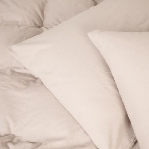 Постільна білизна MirSon 007 Milk Фланель 220х240 King Size (2200009650666)