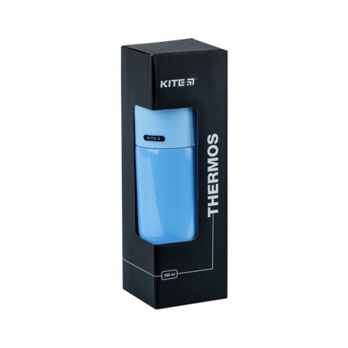 Поїльник-непроливайка Kite Термос Pearl, 350 мл, блакитний (K24-302-4)