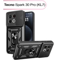 Чохол до мобільного телефона BeCover Military Tecno Spark 30 Pro (KL7) Black (713542)