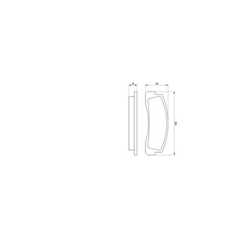 Гальмівні колодки Bosch 0 986 466 601