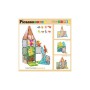 Конструктор Picasso магнітний Tiles Dinosaur Set з 8 фігурками динозаврів 38 деталей (817338028848)