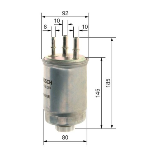 Фільтр паливний Bosch F026402229