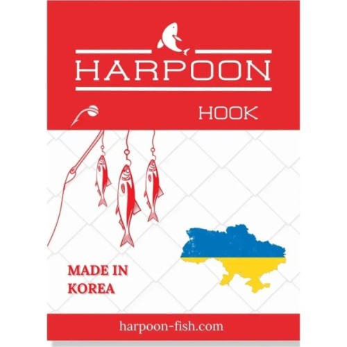 Гачок Harpoon AJI DOUSKI GOLD No.8 7шт (7407000014533)