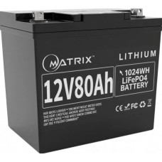 Батарея LiFePo4 Matrix 12.8V-80Ah 1024kWh (MLR 1280)