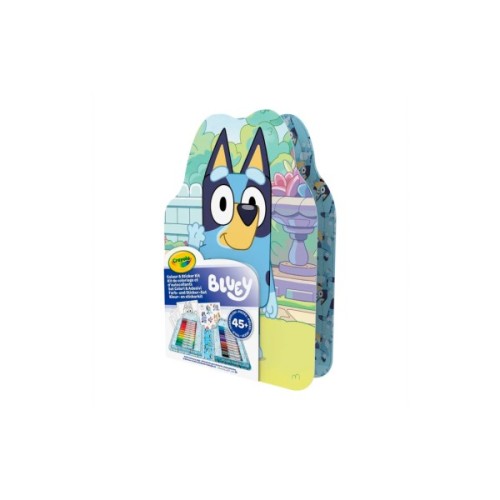 Набір для творчості Crayola Bluey для малювання, з фломастерами та розмальовками (04-0784)