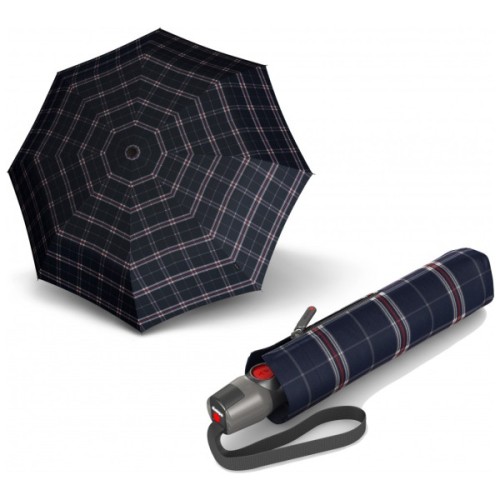 Парасоля Knirps T.200 Medium Duomatic Check Navy (Kn95-3201-5990)