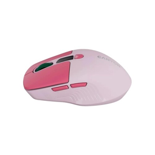 Мишка Canyon MW-26 LCD Silent Wireless/Bluetooth Pink (CNS-CMSW26P)