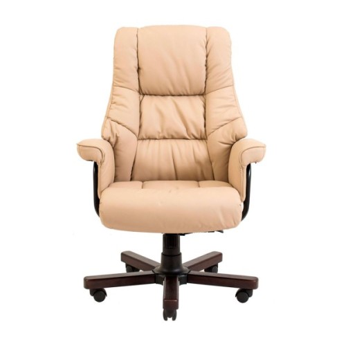 Офісне крісло Richman Конгрес Вуд M-2 Широкий (Anyfix Wide) Бежевий + Горіх (R00000050939)