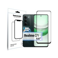 Скло захисне BeCover Realme C71 Black (713728)